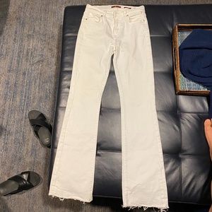 white jeans
